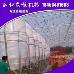 长期生产养殖料线 散装饲料塔 玻璃钢料塔